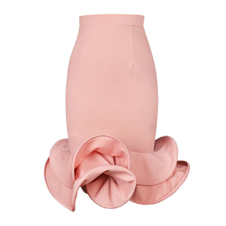 Damen Trendiges Cocktailkleid mit asymmetrischem Saum Echo Archiv
