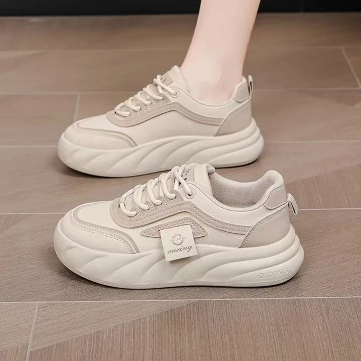 Damen Komfortable und trendige Sneakers mit atmungsaktivem Mesh und dicker Sohle Echo Archiv