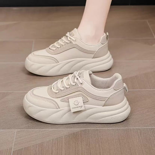 Damen Komfortable und trendige Sneakers mit atmungsaktivem Mesh und dicker Sohle Echo Archiv