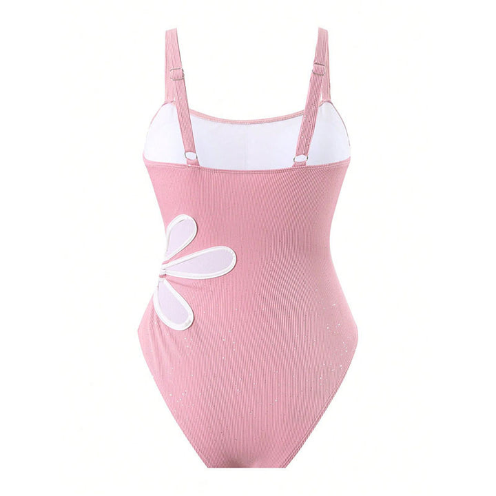 Damen Einteiliger Badeanzug mit elegantem Design und dekorativem Akzent Echo Archiv
