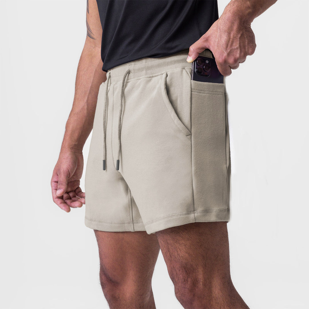 Herren Bequeme Shorts mit seitlichen Taschen und verstellbarem Bund Echoarchiv