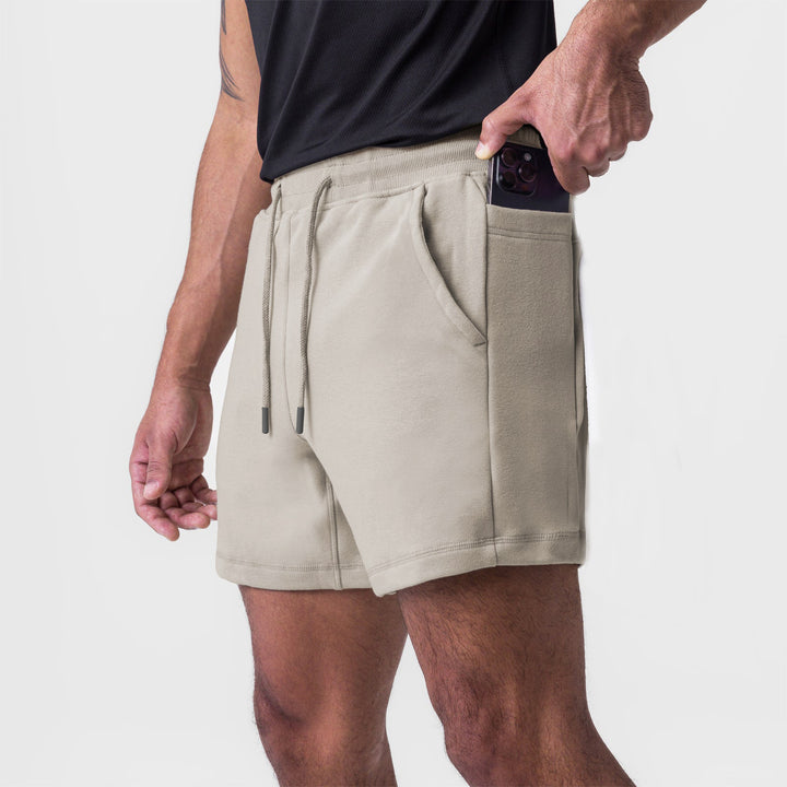 Herren Bequeme Shorts mit seitlichen Taschen und verstellbarem Bund Echoarchiv