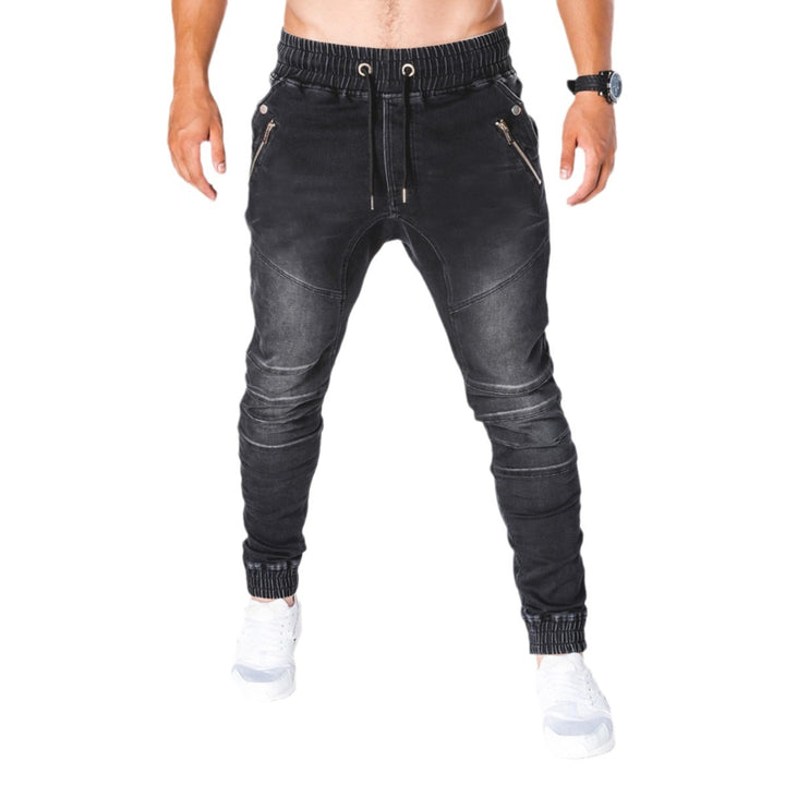 Herren Jogginghose im modernen Skinny Fit mit dehnbarer Baumwollmischung und sportlichen Details Echoarchiv