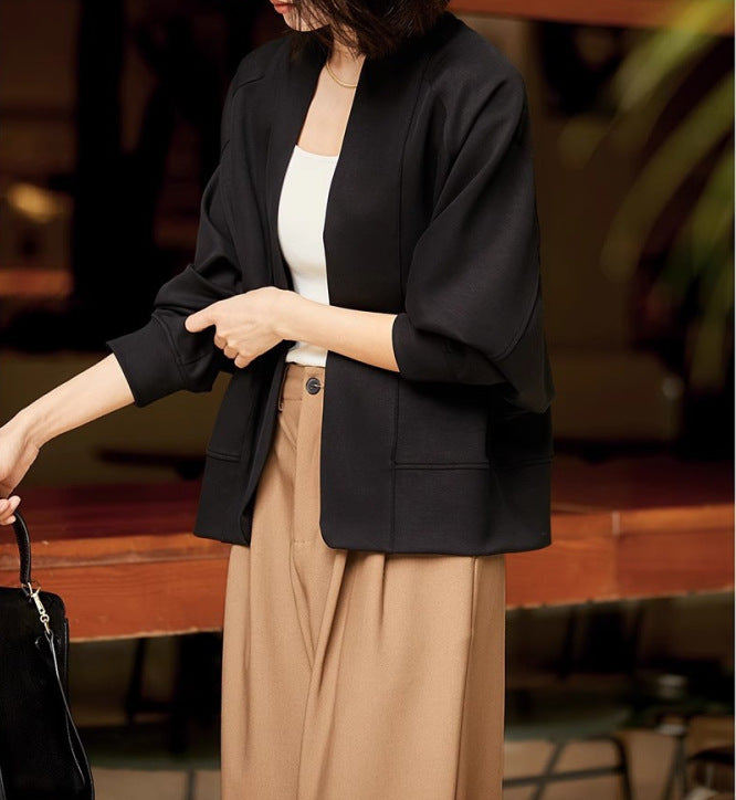 Damen Elegante und luftige Blazerjacke Echoarchiv