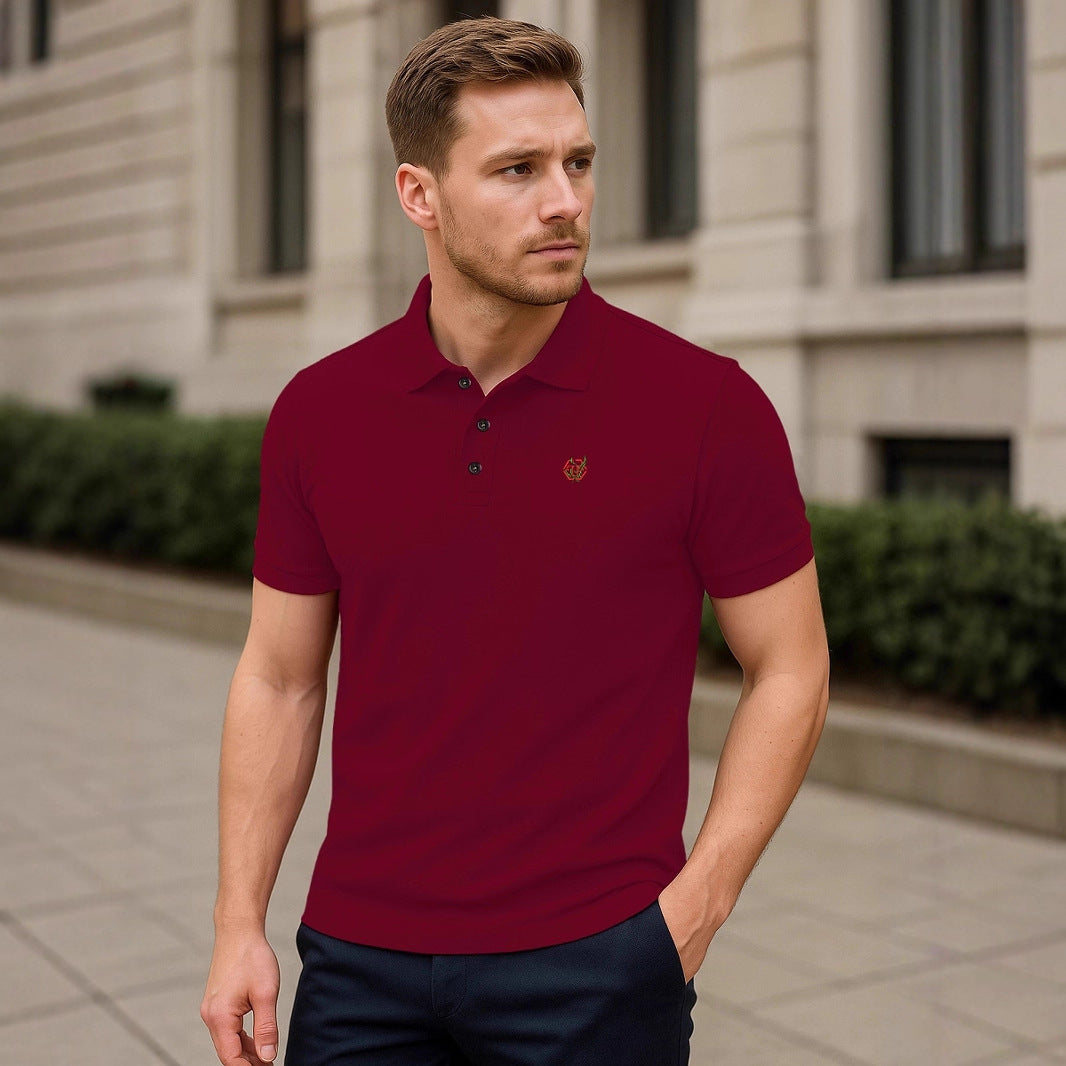 Herren Polohemd mit edlem Stitching und funktionalem Schnitt Echoarchiv