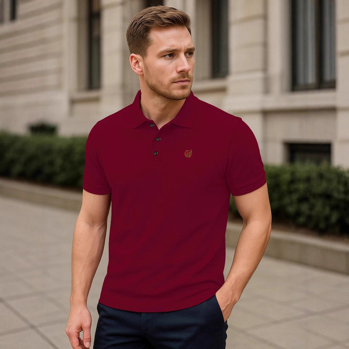 Herren Polohemd mit edlem Stitching und funktionalem Schnitt Echoarchiv