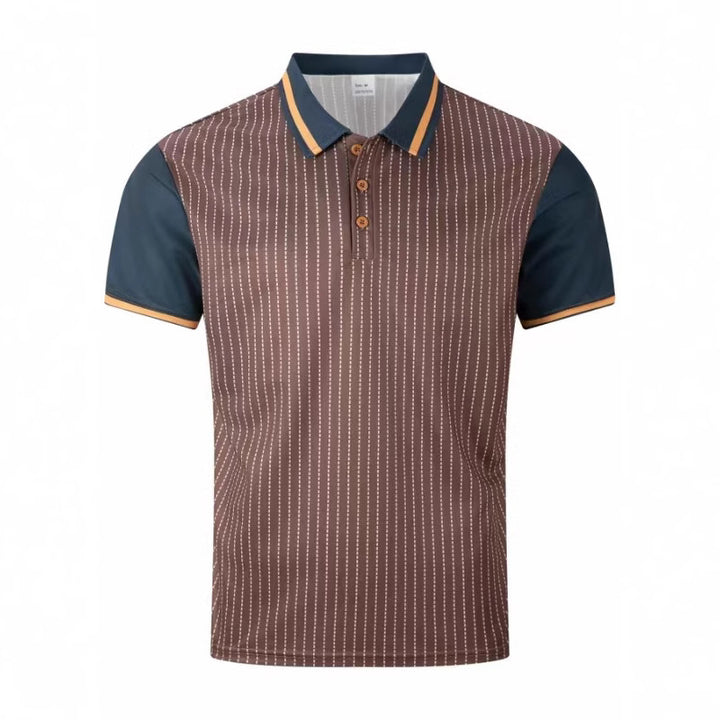 Herren Sportliches Polohemd Echoarchiv