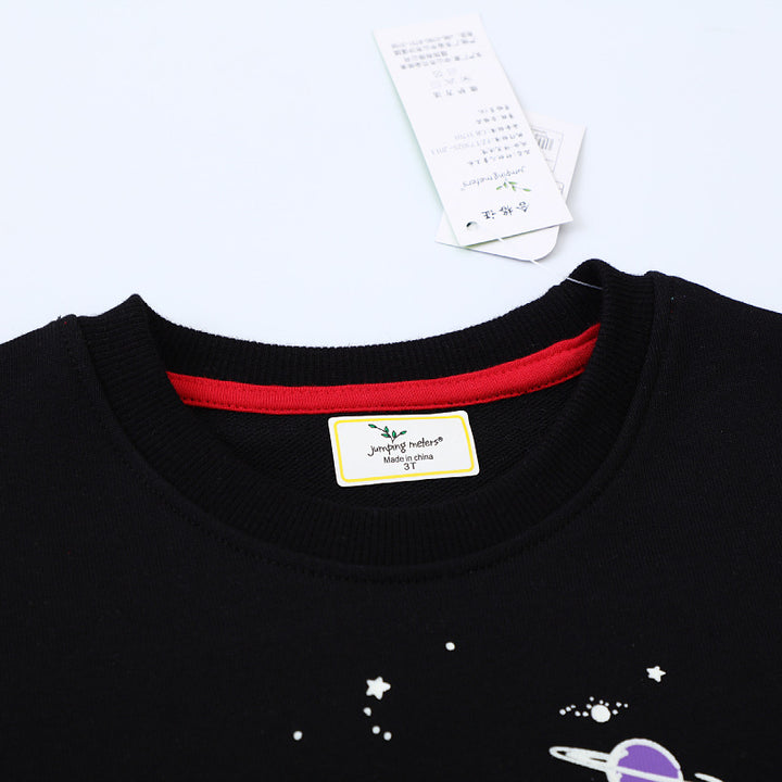 Kinder Sweatshirt mit leuchtendem Weltraum-Design Echo Archiv