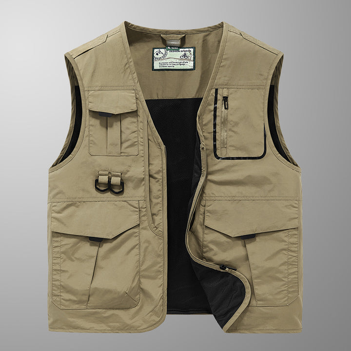 Herren Multifunktionale Outdoor-Weste Echo Archiv 1788241898