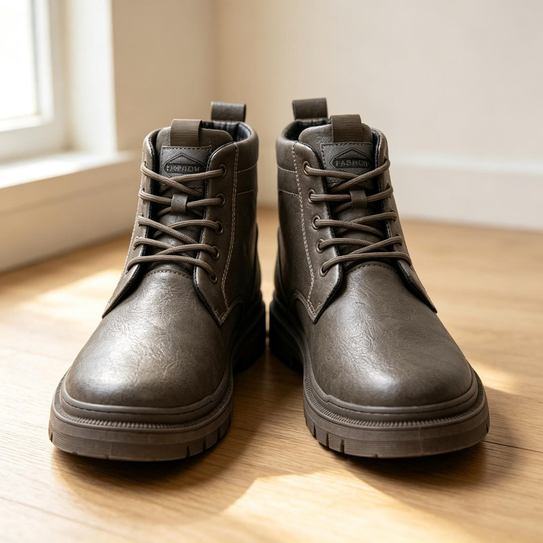 Herren Robuste und stilvolle Lederboots Echoarchiv