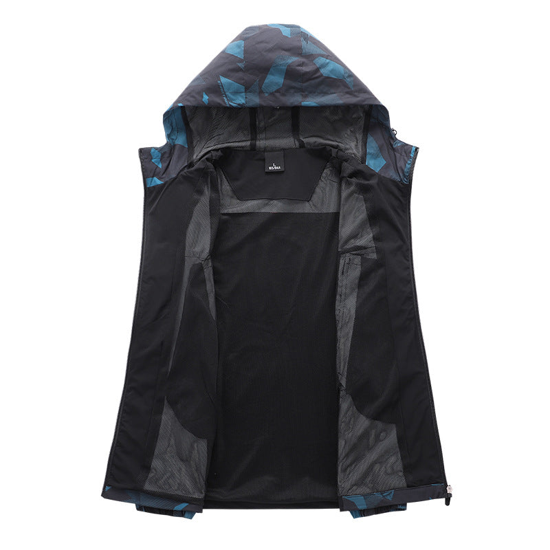 Herren Hochfunktionale Outdoor-Jacke Echo Archiv