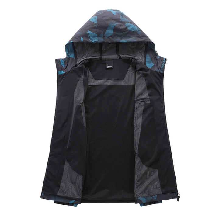 Herren Hochfunktionale Outdoor-Jacke Echo Archiv