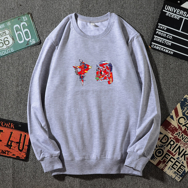 Unisex Oversize Sweatshirt mit Rundhalsausschnitt und dezenter Grafikapplikation Echo Archiv