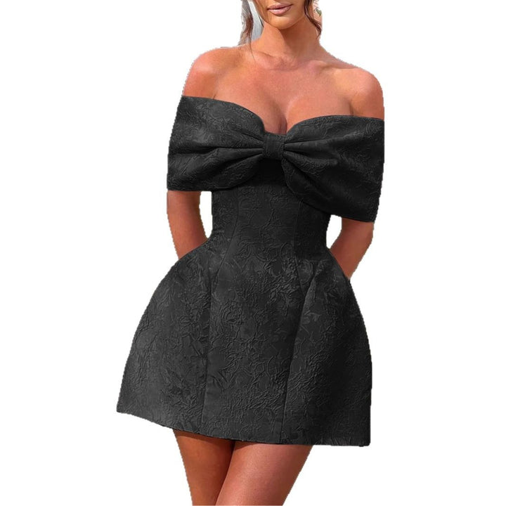 Damen Off-Shoulder Kleid mit floralem Design und elegantem Bustier Echo Archiv