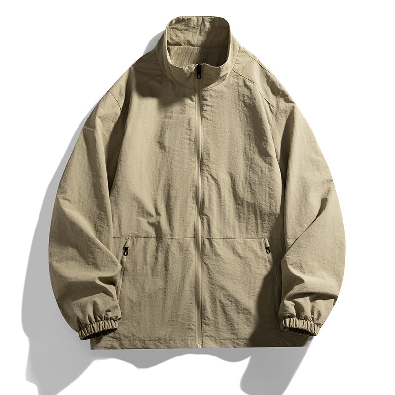 Herren Leichte Übergangsjacke mit hohem Kragen Echo Archiv 1787797801
