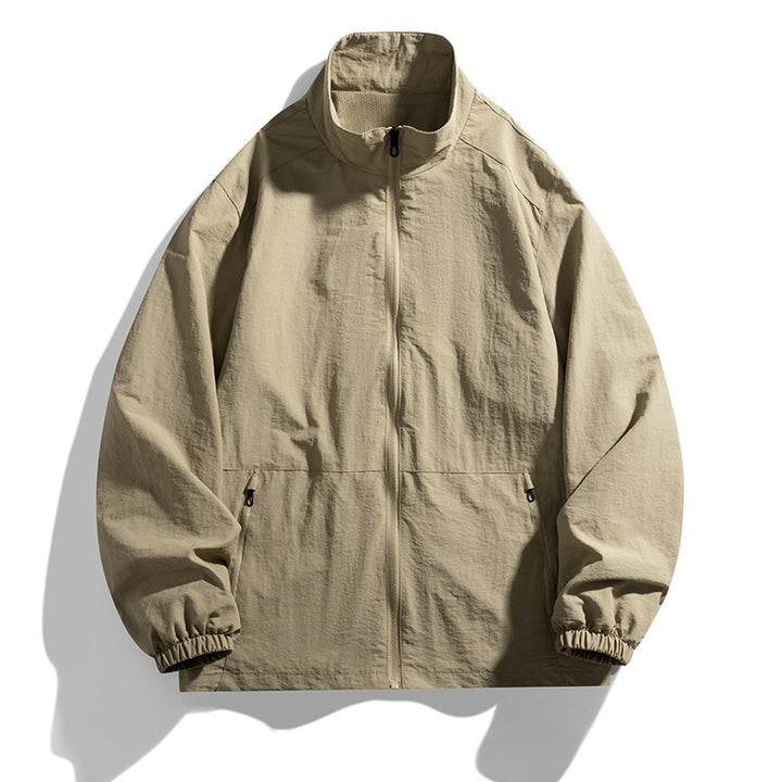 Herren Leichte Übergangsjacke mit hohem Kragen Echo Archiv 1787797801