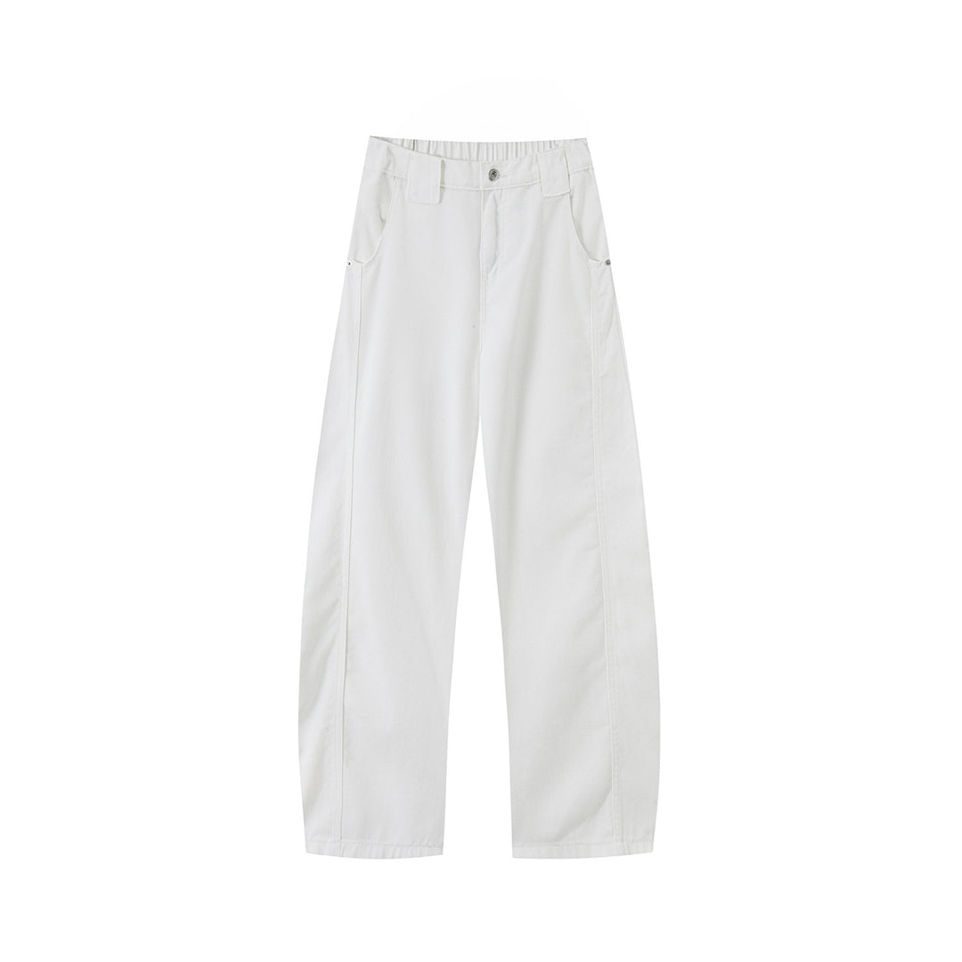 Damen Weit geschnittene High-Waist Hose Echo Archiv