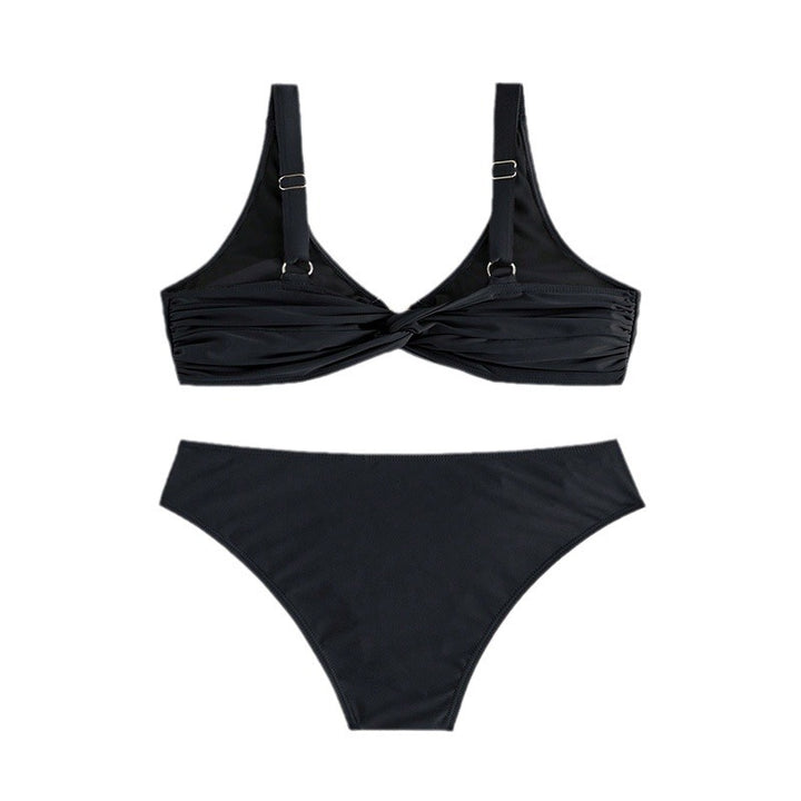 Damen Zweiteiliger Bikini mit eleganten goldenen Akzenten Echo Archiv
