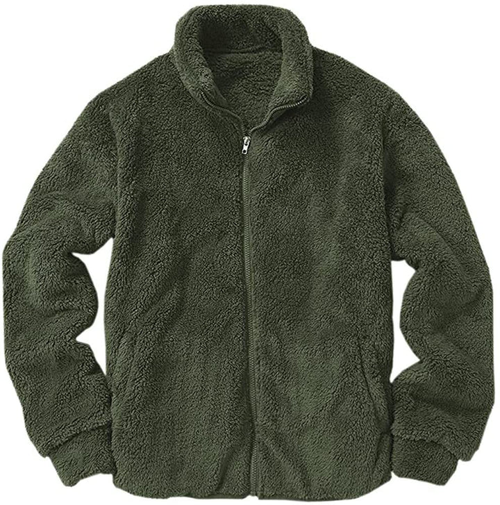 Herren Fleecejacke mit weichem Innenfutter und praktischen Taschen Echoarchiv