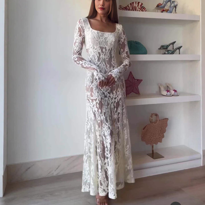 Damen Spitzenkleid Echo Archiv