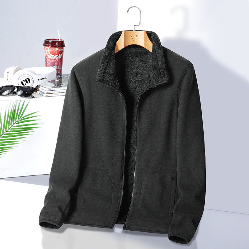 Damen Fleecejacke mit hohem Kragen Echo Archive