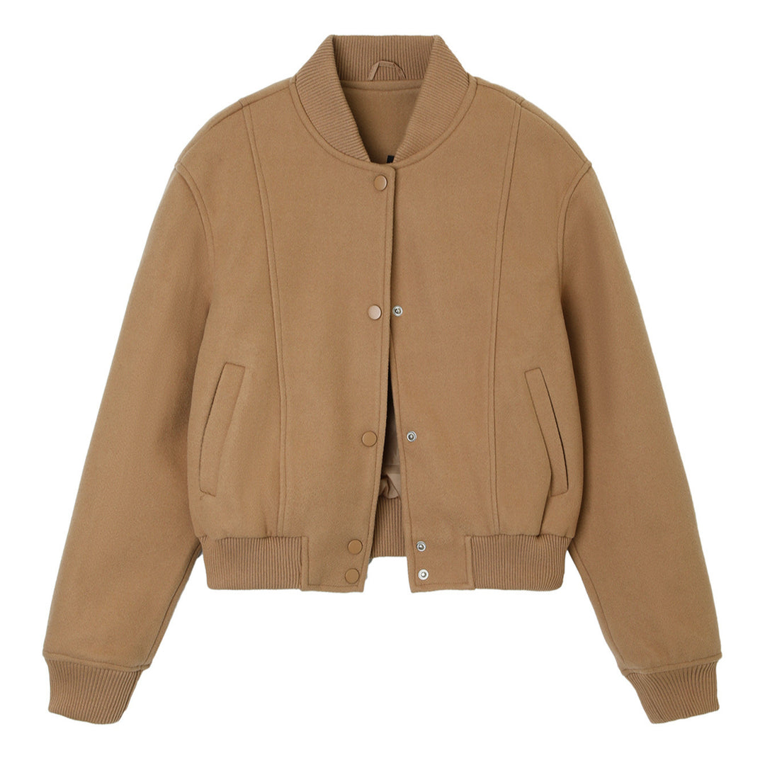Damen Modische Kurzjacke mit Druckknöpfen Echo Archiv