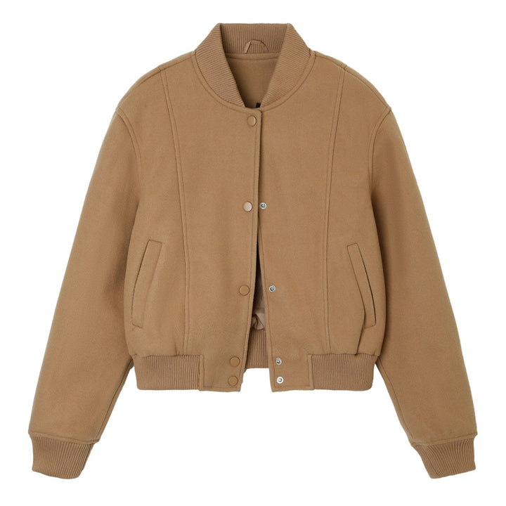 Damen Modische Kurzjacke mit Druckknöpfen Echo Archiv