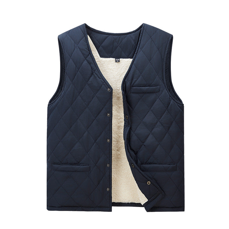 Herren Wattierte Outdoor-Steppweste Echo Archiv