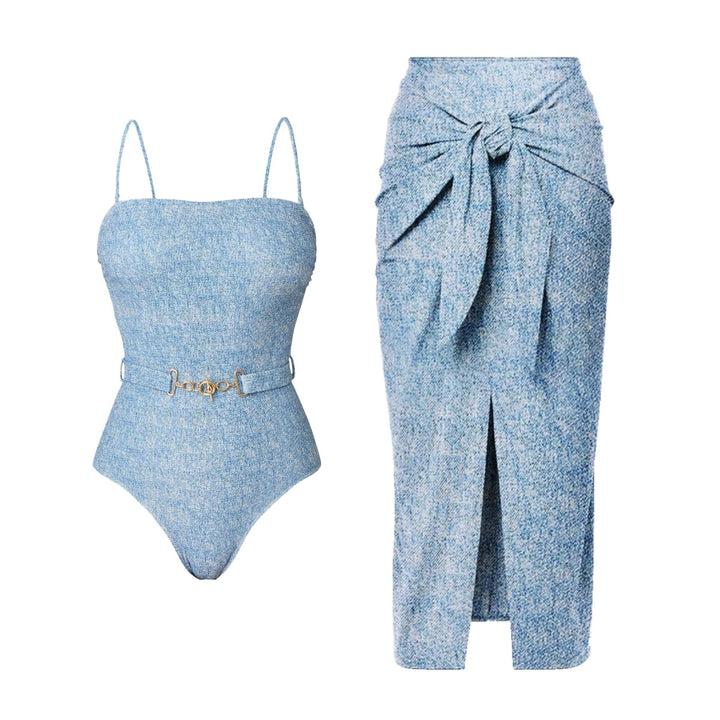 Damen Bikiniset mit Wrap-Rock Echo Archiv
