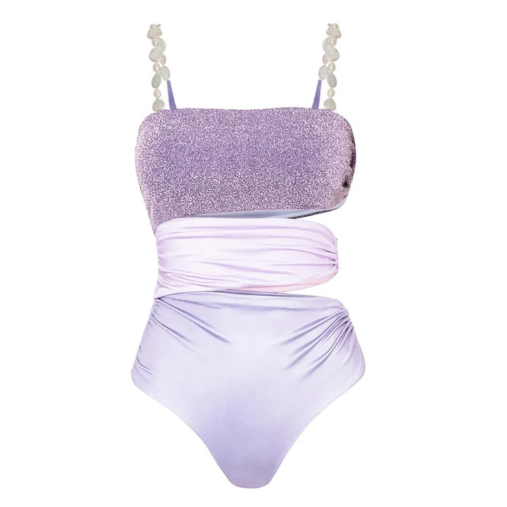 Damen Badeanzug mit elegantem Wickelrock Echo Archiv