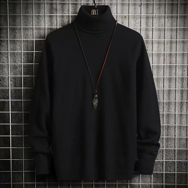 Herren Rollkragenpullover aus weicher Wolle Echoarchiv