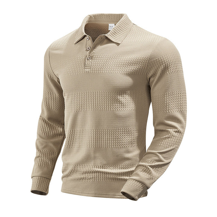 Herren Langarm-Poloshirt Echo Archiv