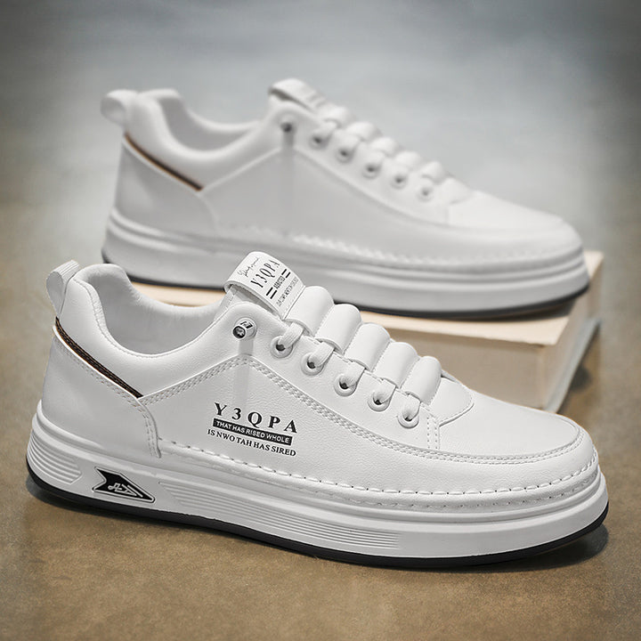 Herren Low-Top City-Sneaker aus Kunstleder mit dicker Komfortsohle und dezenter Logoprägung Echoarhiv – Norré