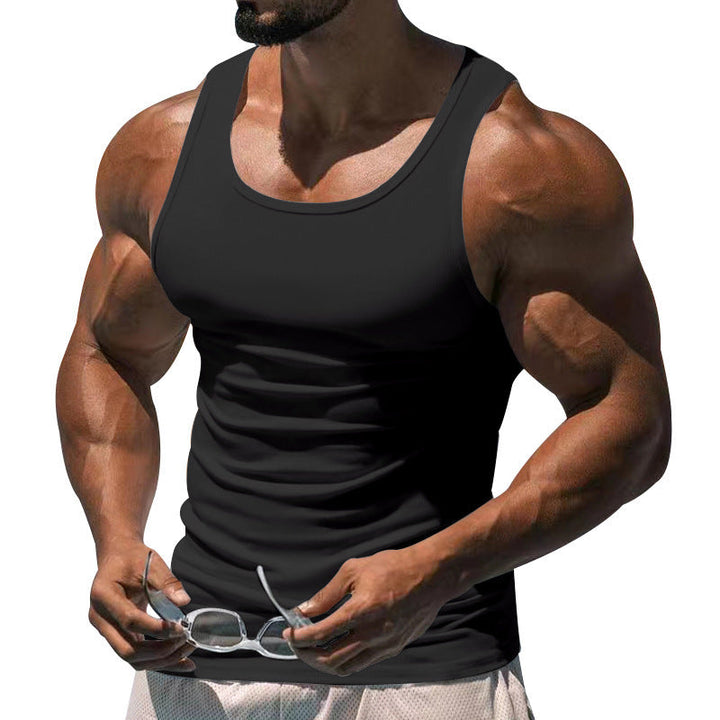 Herren Atmungsaktives Sport-Tanktop mit körperbetontem Schnitt Echoarchiv