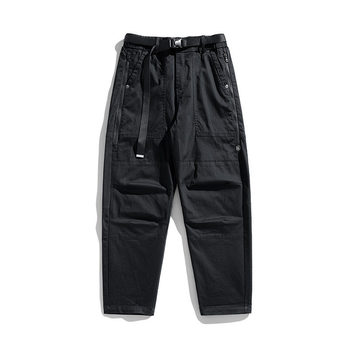 Herren Tapered Utility-Cargohose mit integriertem Webgurt, Kniepaneelen und Reißverschlusstaschen Echo Archiv