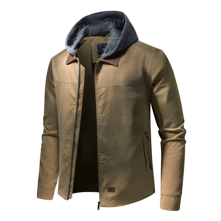 Herren Utility-Jacke mit abnehmbarem Hoodie Echoarchiv