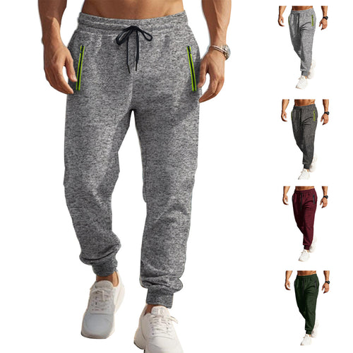 Herren Sportliche Jogginghose mit seitlichen Reißverschlusstaschen Echoarchiv