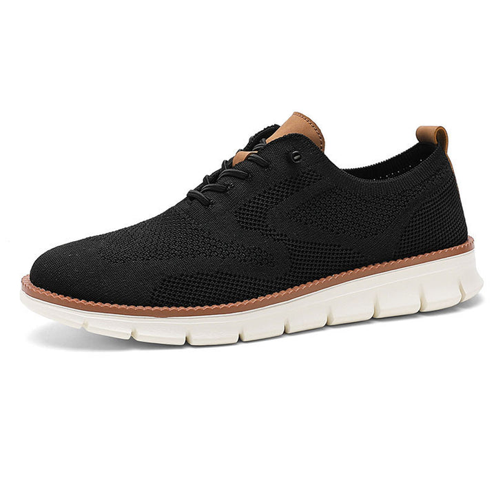 Herren gestrickter Komfort-Sneaker mit atmungsaktivem Strickoberteil und flexibler EVA-Laufsohle Echo Archiv