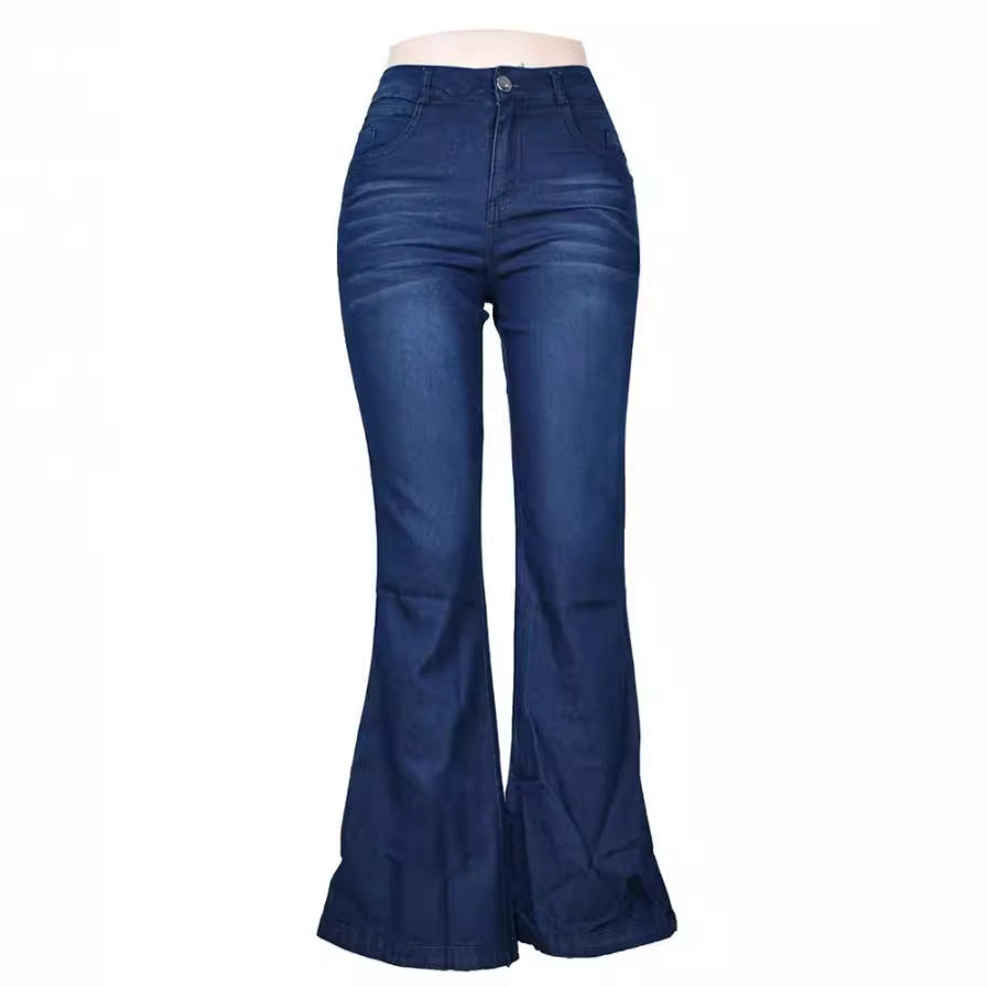Damen Bootcut Jeans mit hohem Bund und eleganter Silhouette Echo Archiv