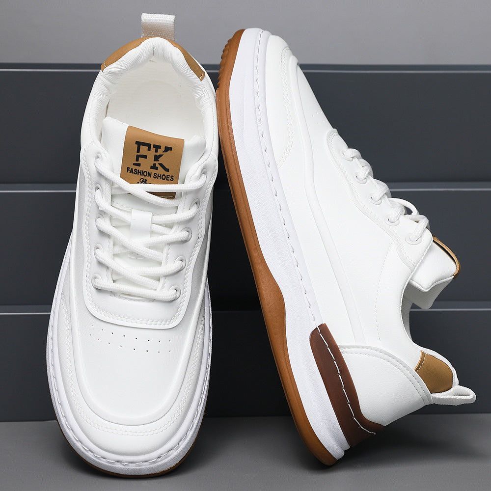 Herren Sportliche Leder Sneaker Echoarchiv