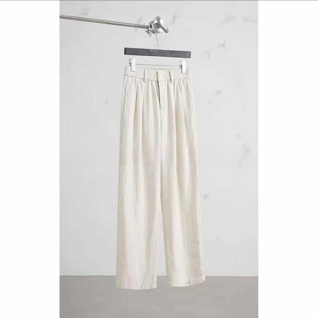 Damen Weitgeschnittene Leinenhose Echo Archiv