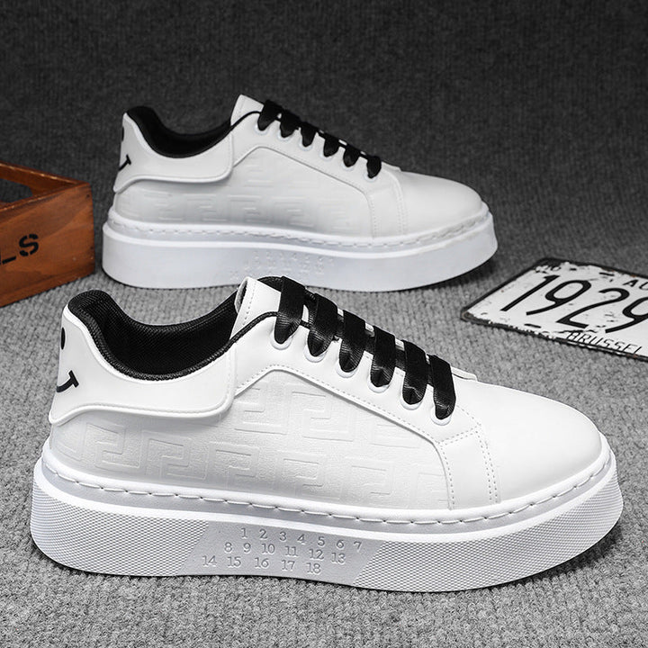 Damen Hochwertige Plateau-Sneaker mit strukturiertem Obermaterial Echo Archiv