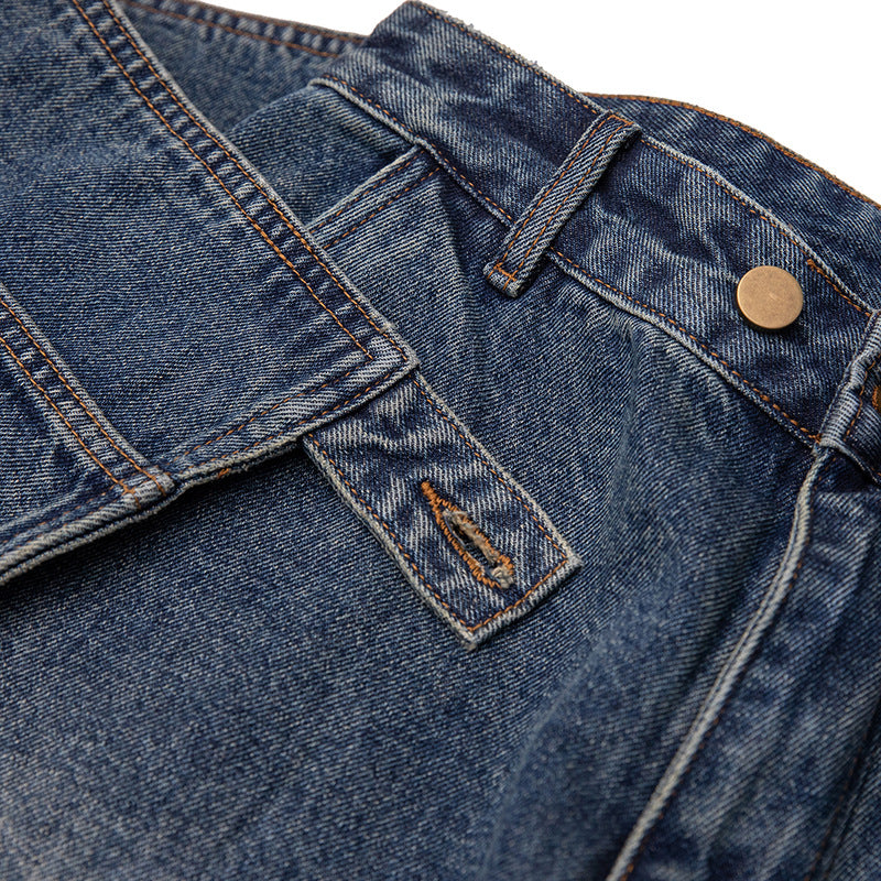 Herren Baggy-Jeans mit hoher Taille und abnehmbarer Utility-Taschenklappe Echo Archiv