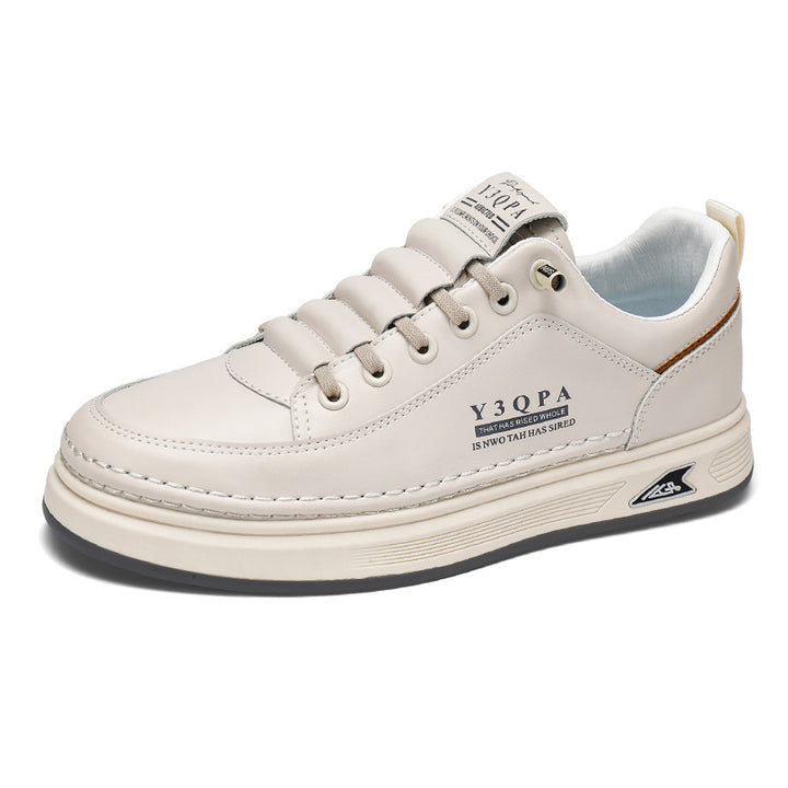 Herren Low-Top City-Sneaker aus Kunstleder mit dicker Komfortsohle und dezenter Logoprägung Echoarhiv – Norré
