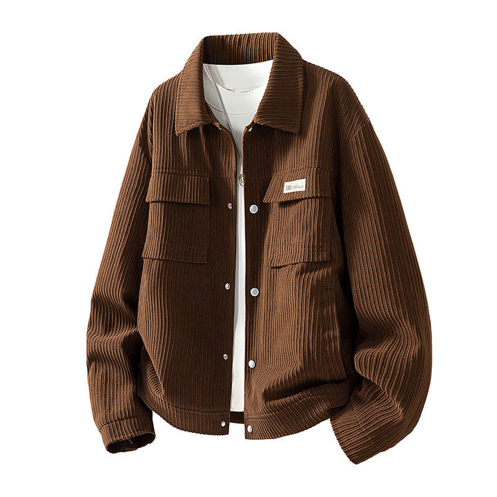 Herren elegante Utility-Jacke aus Cord Echo Archive
