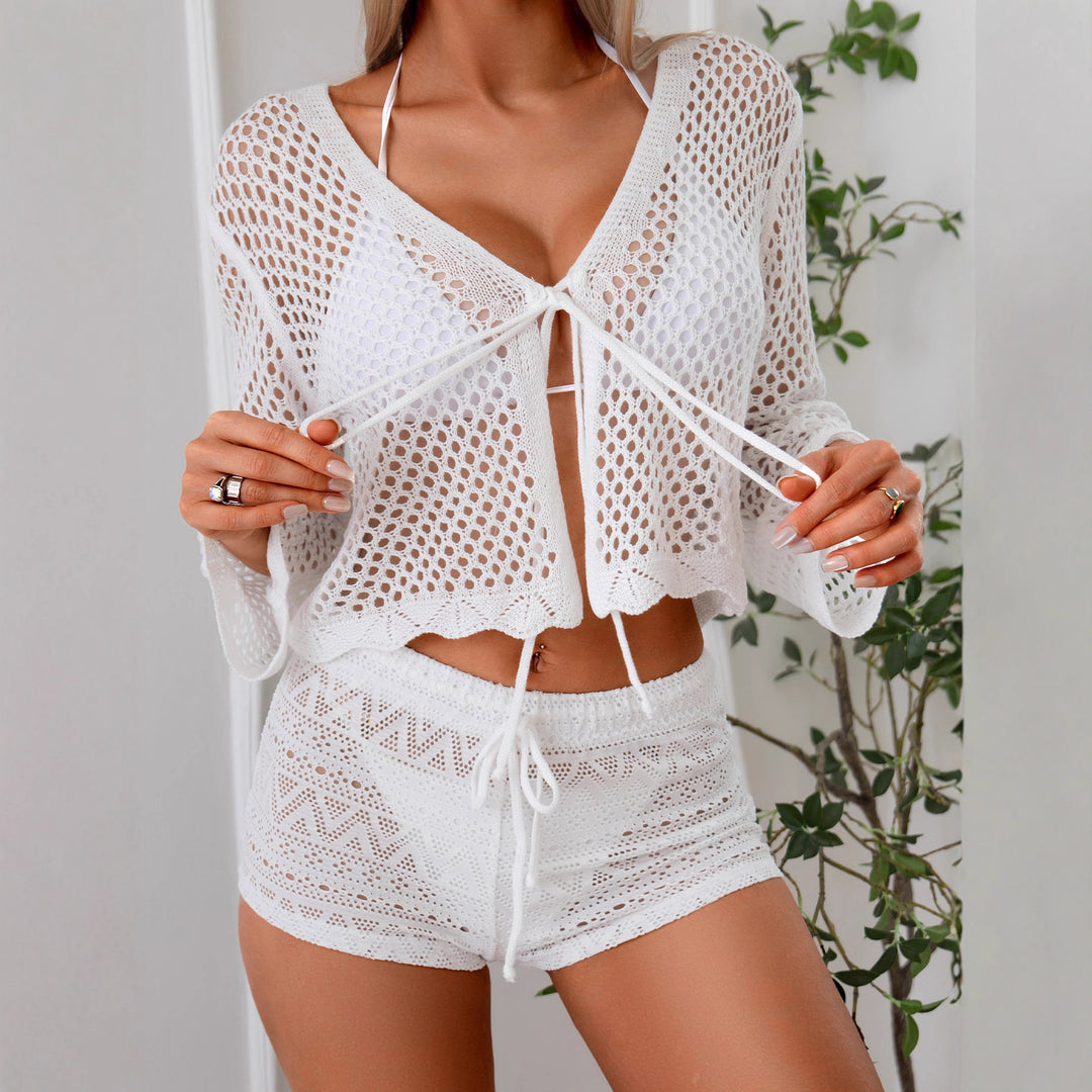 Damen luftige Strickbluse Echo Archiv