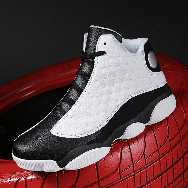 Herren atmungsaktiver High-Top Basketball Sneaker mit Dämpfung und rutschfester Gummisohle Echo Archiv