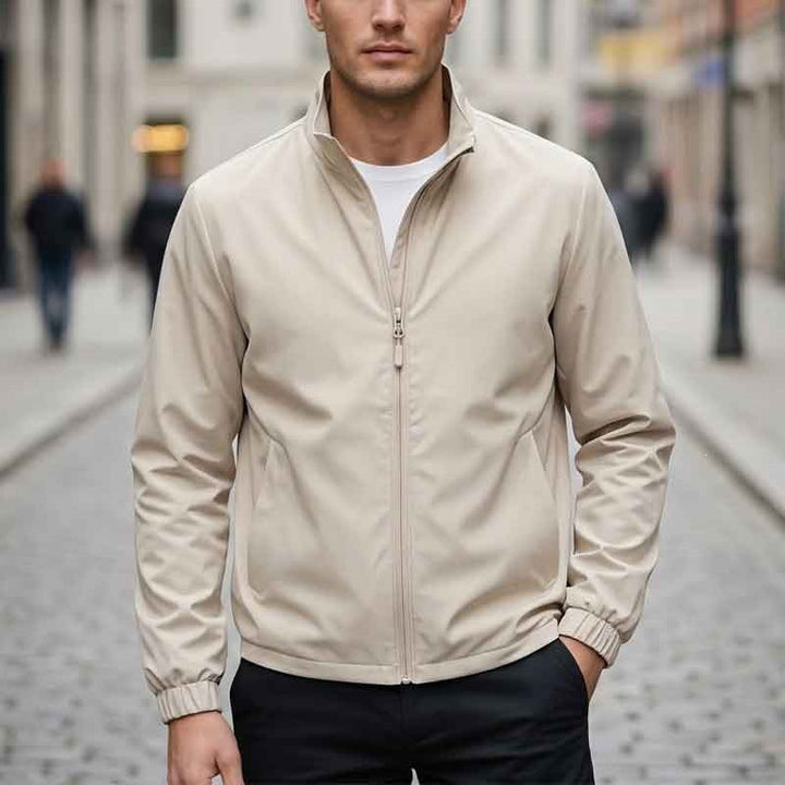 Herren Atmungsaktive Übergangsjacke mit praktischem Stehkragen Echo Archiv