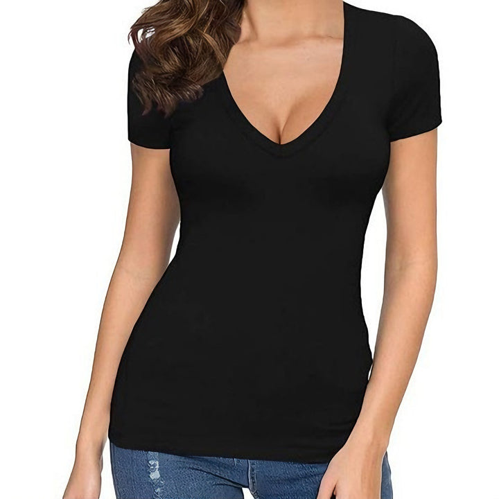 Damen Body mit tiefem V-Ausschnitt Echo Archiv