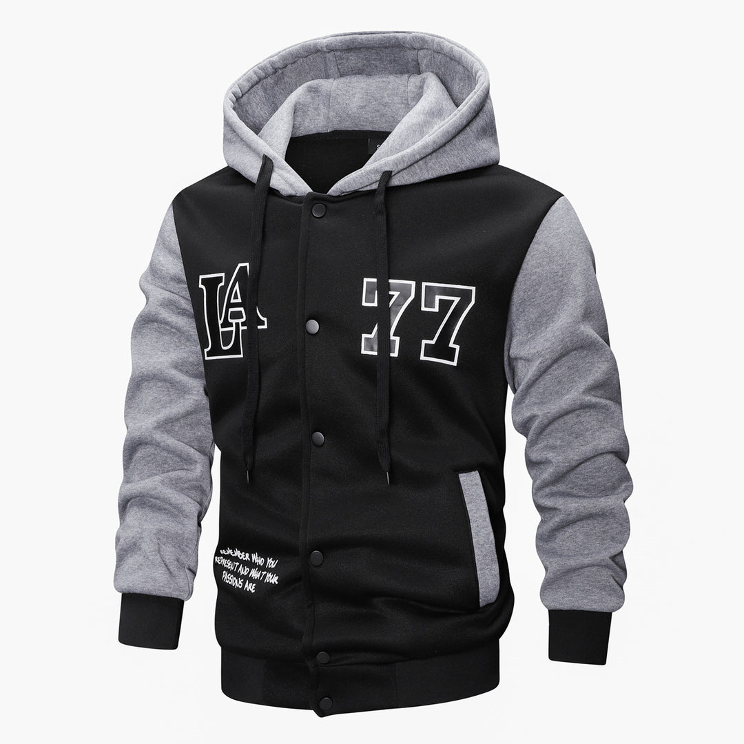 Herren Sportliche Kapuzenjacke Echo Archiv